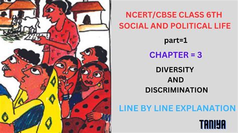 Diversity And Discrimination Part 1 Class 6th Polity Chapter 2