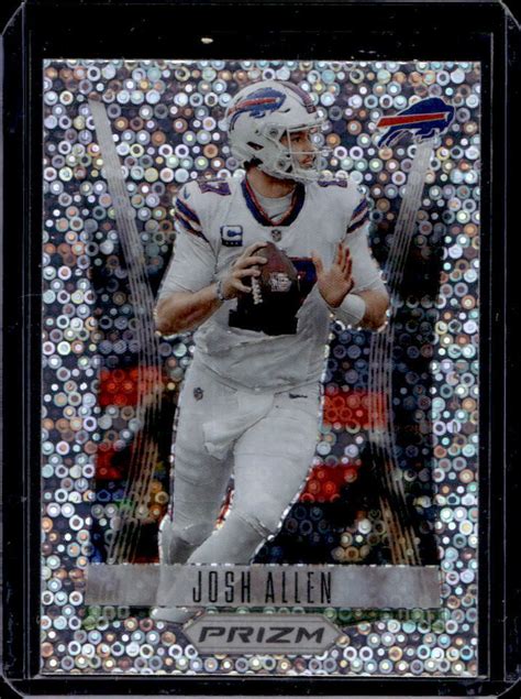 2022 Prizm Josh Allen Flashbacks No Huddle Prizm Pf 6 Buffalo Bills Ebay