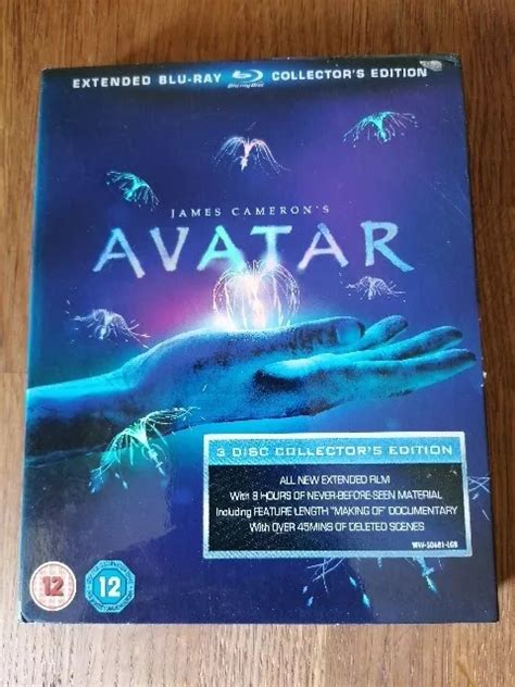 AVATAR Extended Collector S Edition Blu Ray 2010 3 50 PicClick UK