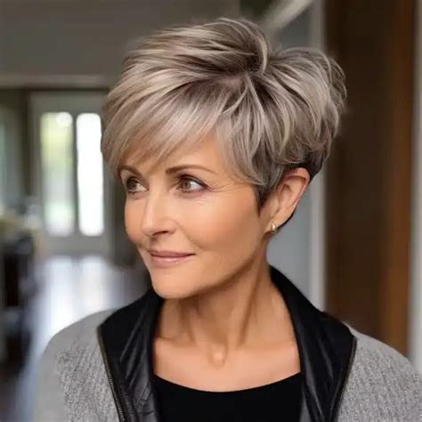 35 Easy Wash And Wear Haircuts For Women Over 60 Short Hair Styles