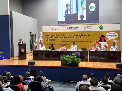 El Inmujeres Y La Universidad Juárez Autónoma De Tabasco Realizan Foro