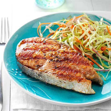 Barbecued Alaskan Salmon Recipe Taste Of Home