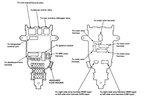 1994 Accord Fuse Box Diagram One Logic