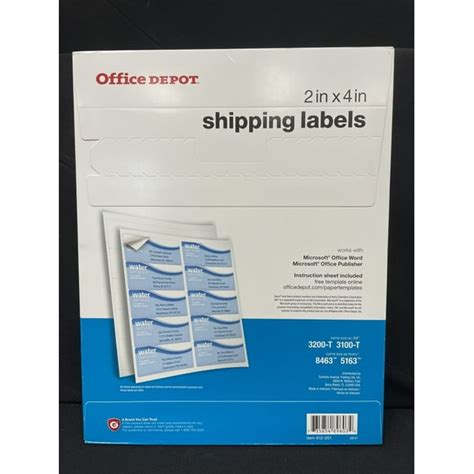 2x4 Labels