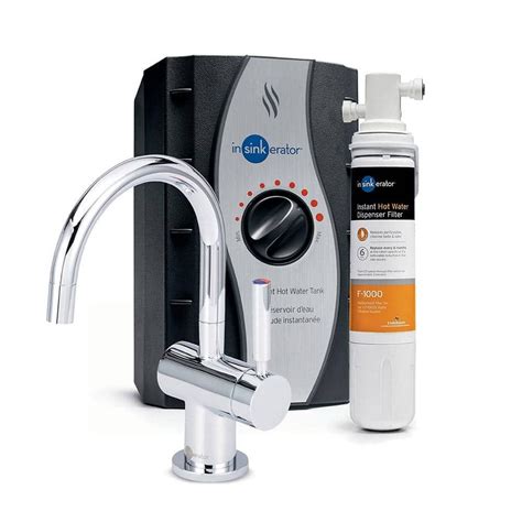 InSinkErator Indulge Modern Instant Hot Cold Water Dispenser Tank W Standard Filtration 1