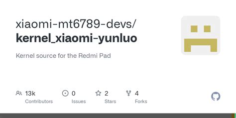 GitHub Xiaomi Mt6789 Devs Kernel Xiaomi Yunluo Kernel Source For The