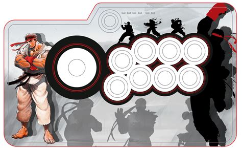 Made A Ryu Custom Artwork For A Mayflash F500 Rstreetfighter