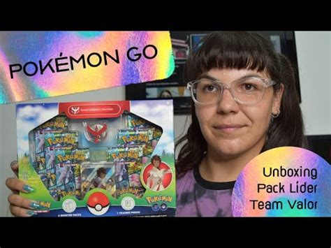 Unboxing Pokémon TCG Colección Especial Equipo Valor de Pokémon GO