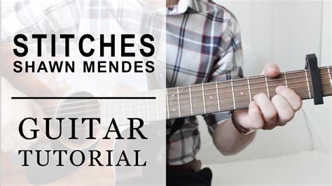 Shawn Mendes Stitches Fast Guitar Tutorial Easy Chords Youtube