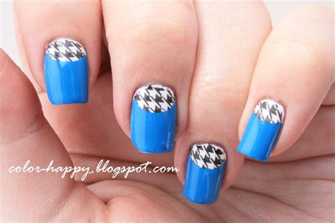 Color Happy Nails 31 Day Nail Art Challenge Day 18 Half Moons