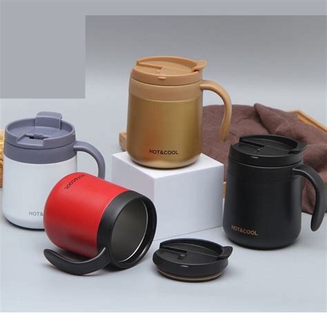 Cốc Giữ Nhiệt Đựng Coffee Hot and Cool Ly Giữ Nhiệt Inox Cao Cấp An Toàn Cho Sức Khỏe Dung