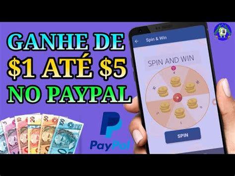 Novo App Ganhe De At D Lares No Paypal Girando A Roleta Youtube