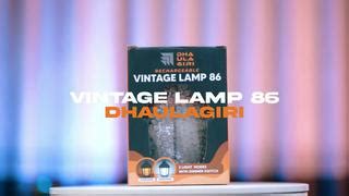 Jual Dhaulagiri Rechargeable Vintage Lamp Waterproof Lampu Lentera