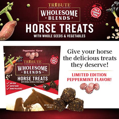 Peppermint Wholesome Blends® Treats for Horses | Tribute® – Tribute