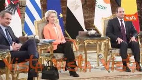 Meloni In Egitto Incontra Al Sisi Insieme A Von Der Leyen Il Tempo