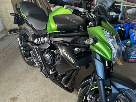 Купить б у Kawasaki ER n инжектор передач в Пятигорске зелёный naked bike года по цене