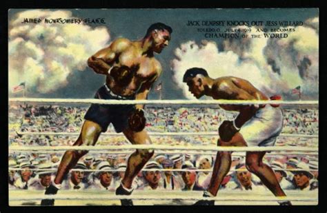 Lot Detail 1920s Jack Dempsey Heavyweight Champion Signed Postcard Jsa