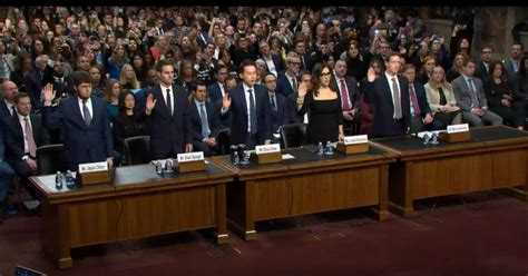 Big Tech CEOs testify at US Senate hearing over online child sexual abuse and exploitation ...