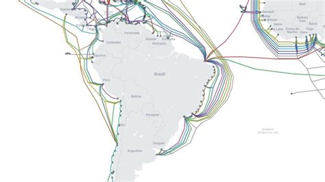 Quais cabos submarinos existem no Brasil Telecomunicações Tecnoblog