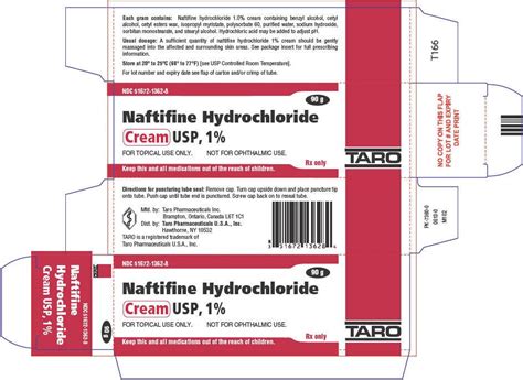 Naftifine Cream Fda Prescribing Information Side Effects And Uses