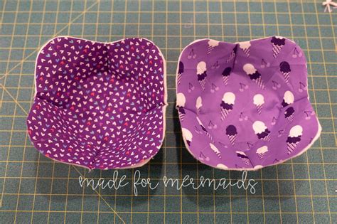 Bowl Cozy Small Sewing Projects Easy Sewing Projects Fabric Bowls