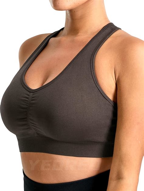 Buy Yeoreo Seamless Sports Bra For Women Workout Tank Tops Fitness