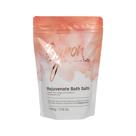 Byron Epsom Salts Rejuvenate Bath Salts 500g The Zen Store