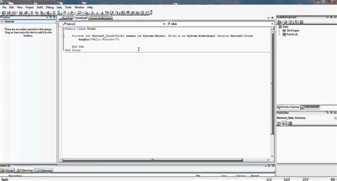 Visual Basic Tut The Button Msgbox Youtube