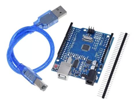 Placa Uno R3 Arduino Compatible Cable Usb Cuotas Sin Interés