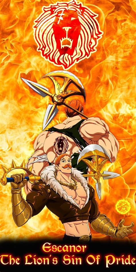 Escanor The Lions Sin Of Pride Wallpaper In 2024 Anime Seven Deadly Sins Anime Anime Wallpaper