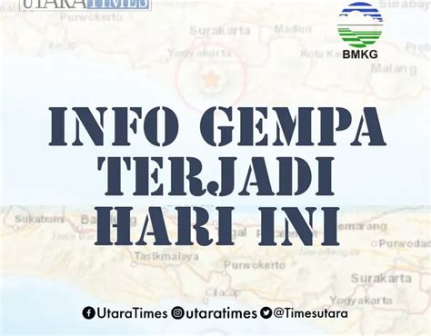 Terkini 10 Titik Pusat Gempa Hari Ini Jumat Kliwon 3 Juni 2022 Di