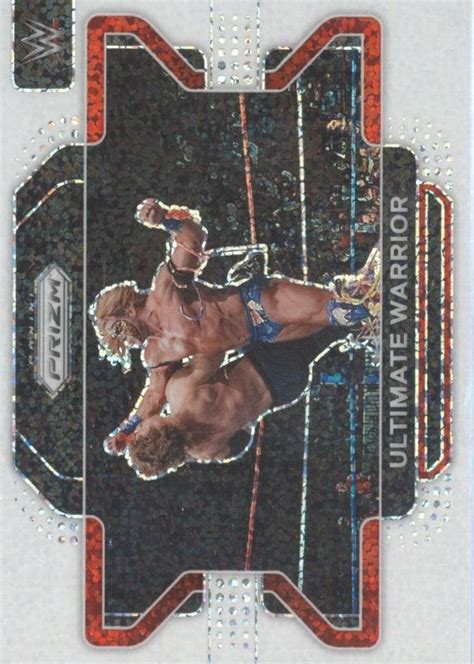 Ultimate Warrior Prizm Wwe White Sparkle Ssp Price Guide