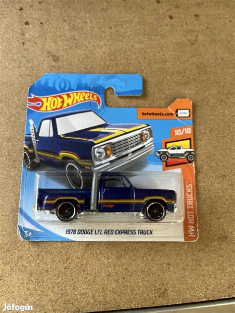 Hot Wheels Dodge Li l Red Express Truck Új Hajdúszoboszló Kisautók Jófogás