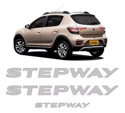 Adesivos P Sandero Stepway Cinza Grafite Gen Rico Mercadolivre