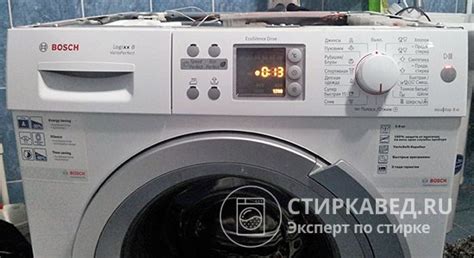 Ремонт стиральных машин Bosch своими руками на дому: видео
