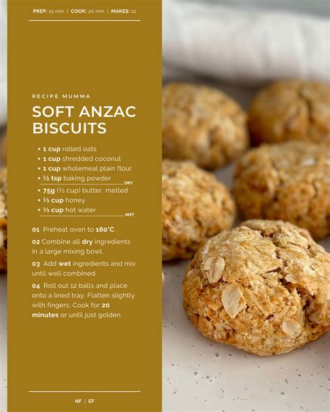 Anzac Biscuit Recipe Anzac Biscuits Healthy Anzac Biscuits Recipes