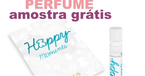 Amostras Gr Tis Perfume Happy Moments Tudo Aqui Gr Tis