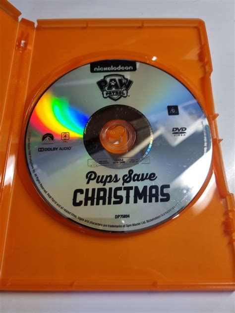 Paw Patrol Pups Save Christmas Vgc Dvd Region Ebay