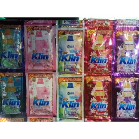 Jual Soklin Liquid Softergent Renceng Isi Sachet Ml Indonesia