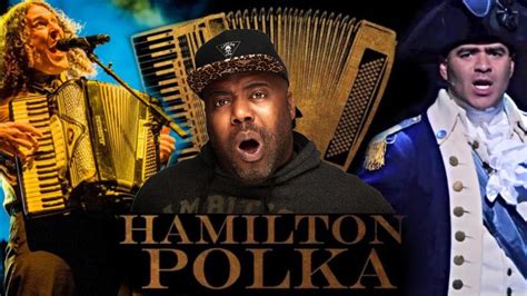 First Time Hearing Weird Al Yankovic The Hamilton Polka Reaction