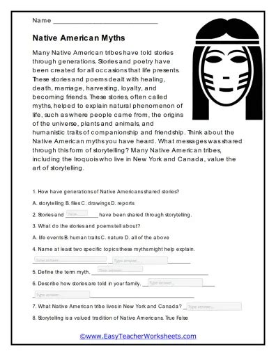 Social Studies Worksheet Interactive Worksheet – Edform