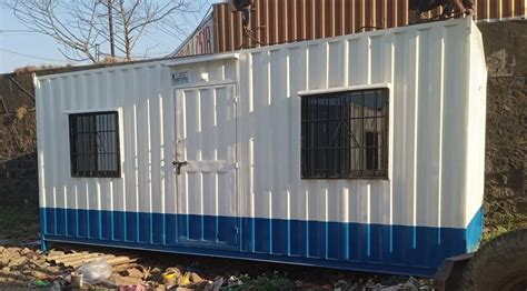 Galvanized Steel Rectangular Site Office Container At Rs Piece