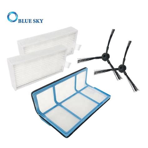 White Square Hepa Filter For Ilife V V S V V S Pro Robot Vacuum