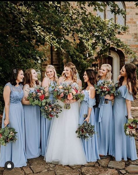 Cornflower Bridesmaid Dresses