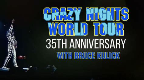 BRUCE KULICK Celebrates 35th Anniversary Of KISS Crazy Nights World