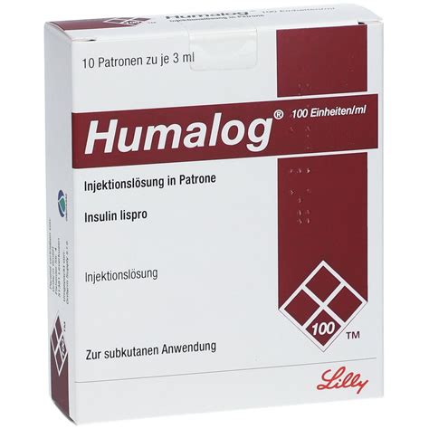 Humalog E Ml Patrone X Ml Mit Dem E Rezept Kaufen Shop Apotheke