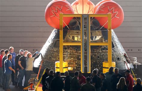 Nasas Artemis 1 Orion Spacecraft Returns To Kennedy Space Center