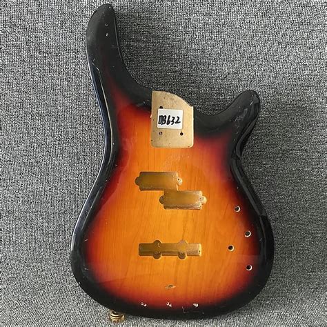 Solid Basswood String Bass Tobacco Burst Body Reverb