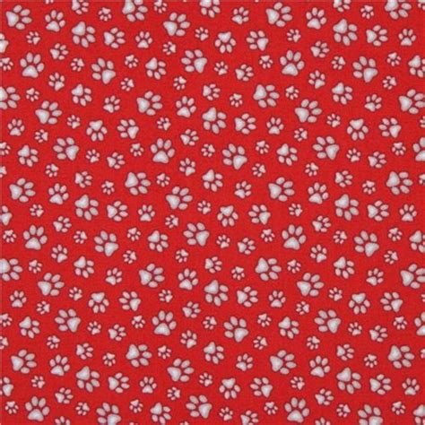 Paw Print Fabric - Etsy