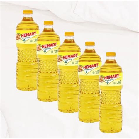 Jual MINYAK GORENG HEMART BOTOL 1 LITER Shopee Indonesia